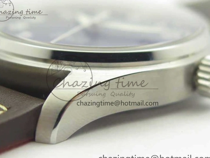 MIROTIME 0326 Mark XVIII Le Petit Prince IW327004 SS MKS 1:1 Best Edition Blue Dial On Leather Strap MIYOTA9015 V ComfortFit 7217